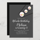 Oriental Birthday Sushi restaurant Kaart (Voorkant / Achterkant)