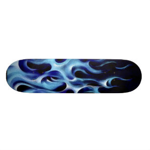 Oriental Blauw Skate Deck