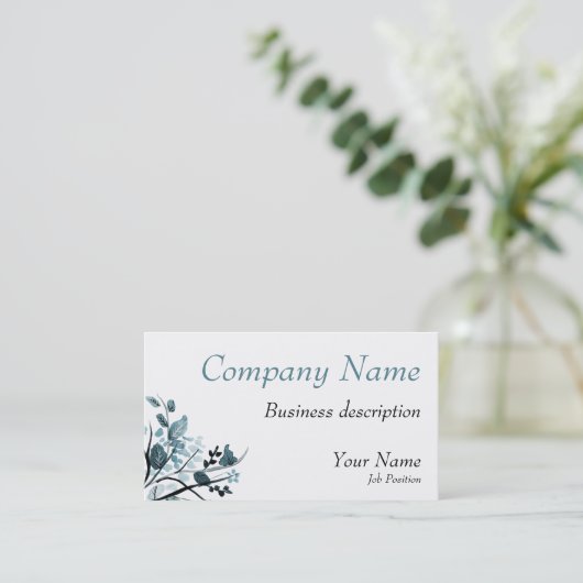 Oriental blossom Visitekaartje (Staand voorkant)