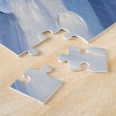 Oriental Blue Cat Christmas Red Truck Holiday Legpuzzel (Zijkant)