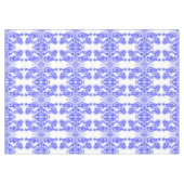 Oriental Blue Dragon Chinese Fire & Water Pattern Tafelkleed (Voorkant (Horizontaal))