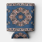 Oriental Blue Persian , Turks patroontapijt Blikjeskoeler (Voorkant)