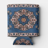 Oriental Blue Persian , Turks patroontapijt Blikjeskoeler (Achterkant)