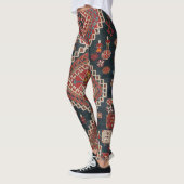 Oriental Blue Tursian Persian Karbistan tapijt Leggings (Links)