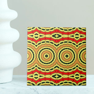 Oriental Bohemian Stylish Geometric Pattern Tegeltje