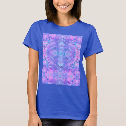 Oriental Boho Graphic - Kosmische Abstracte fantas T-shirt (Voorkant)