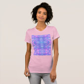 Oriental Boho Graphic - Kosmische Abstracte fantas T-shirt (Voorkant volledig)