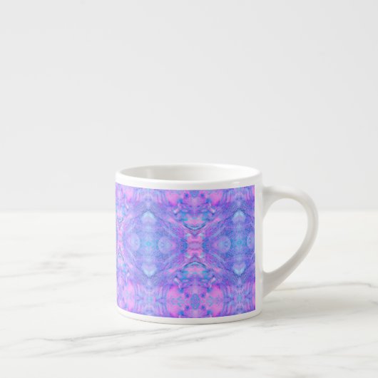 Oriental Boho Pattern – Magic Fantasy Abstract Espresso Kop (Rechts)