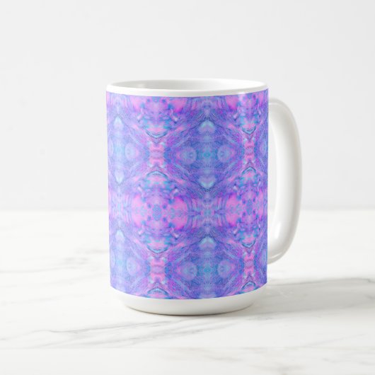 Oriental Boho Pattern – Magic Fantasy Abstract Koffiemok (Voorkant rechts)