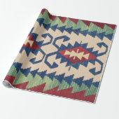 Oriental Carpet Killim Cadeaupapier (Uitgerold)
