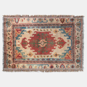Oriental Carpet Rug Deken