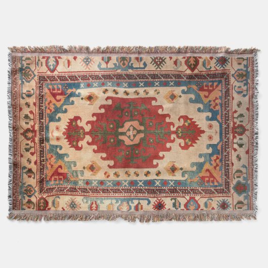 Oriental Carpet Rug Deken (Voorkant)