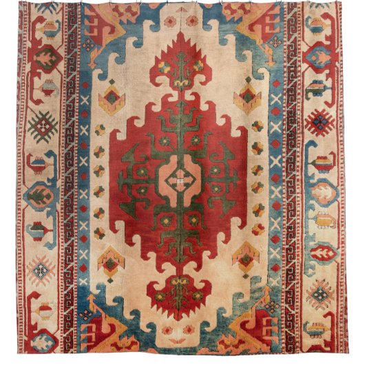 Oriental Carpet Rug Douchegordijn (Voorkant)