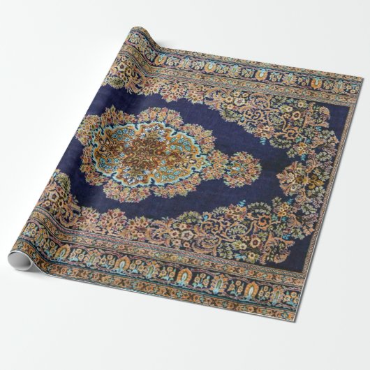 Oriental Carpet Rug Killim Cadeaupapier (Uitgerold)