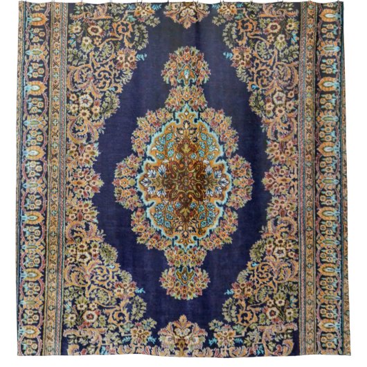 Oriental Carpet Rug Killim Showgordijn Douchegordijn (Voorkant)