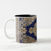 Oriental Carpet Rug Killim Tweekleurige Koffiemok (Links)