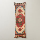 Oriental Carpet Rug Lichaamskussen (Achterkant (Verticaal))