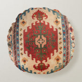 Oriental Carpet Rug Rond Kussen (Voorkant)