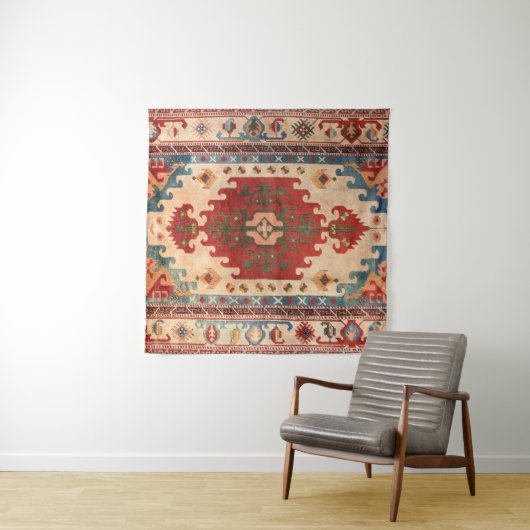 Oriental Carpet Rug Wandkleed (In situ)