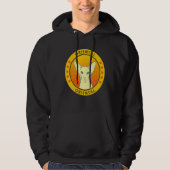 Oriental Cat Portrait Hoodie (Voorkant)
