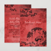 Oriental Cranes Kaart (Voorkant / Achterkant)