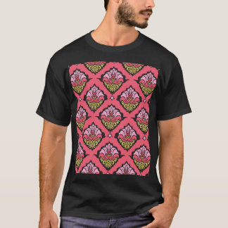 Oriental Damask Floral naadloos behang T-shirt