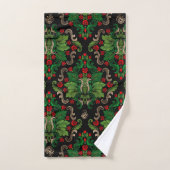 Oriental Damask Pattern Bad Handdoek (Handdoek)