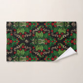 Oriental Damask Pattern Bad Handdoek (Handdoek)