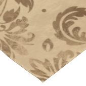 Oriental Damask Pattern Pastel Gold Tafelkleed (Gekanteld)