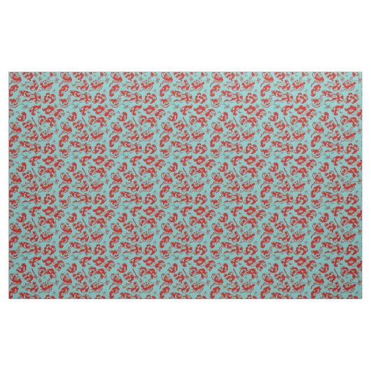 Oriental Design Pattern Stof (Fat Quarter)