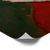 Oriental door Wassily Kandinsky Poster (Hoek)