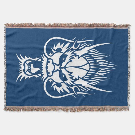 Oriental draak deken (Voorkant)