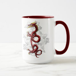 Oriental draak mok