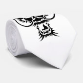 Oriental draak stropdas (Opgerold)
