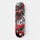 Oriental dragon-afbeelding persoonlijk skateboard (Voorkant)