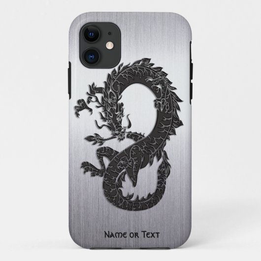 Oriental Dragon Black Case-Mate iPhone Case (Achterkant)