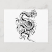 Oriental Dragon Briefkaart (Voorkant)