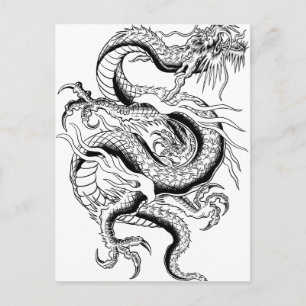 Oriental Dragon Briefkaart