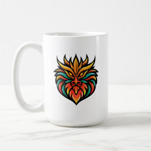 Oriental Dragon Head Mok – Vurige kunst