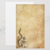 Oriental Dragon Inked Briefpapier (Voorkant / Achterkant)