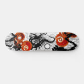 Oriental Dragon Skateboard (Horizontaal)