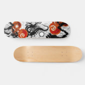 Oriental Dragon Skateboard (Horizontaal)