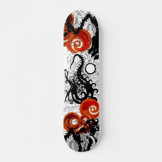 Oriental Dragon Skateboard (Voorkant)