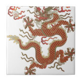 Oriental Dragon Tegeltje (Voorkant)