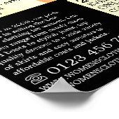 Oriental Dress, Women's Clothing Store Adverteren Poster (Hoek)