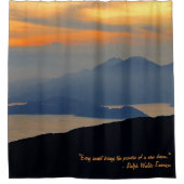 Oriental Evening Mist Shower Curtain Douchegordijn (Voorkant)