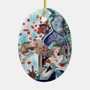 ORIENTAL FAIRY TALE Blue Sapphire Keramisch Ornament