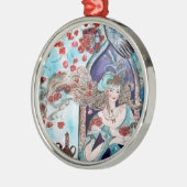 ORIENTAL FAIRY TALE Blue Sapphire Metalen Ornament (Links)