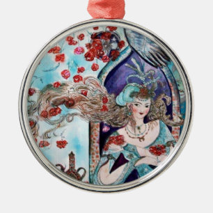 ORIENTAL FAIRY TALE Blue Sapphire Metalen Ornament