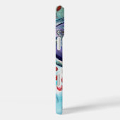 ORIENTAL FAIRY TALE Fantasy Blue Case-Mate iPhone Case (Achterkant / Rechts)